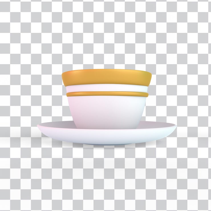 PSD Gratis cangkir kopi turki