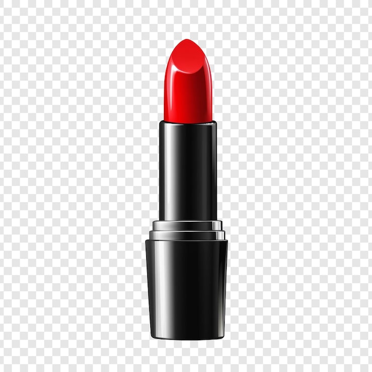 PSD gratuito el clásico lápiz labial rojo un ícono de la belleza