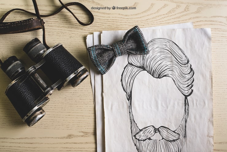 PSD gratuito concepto hipster de viaje