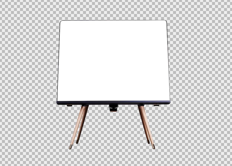 PSD Gratis desain serif kosong terisolasi