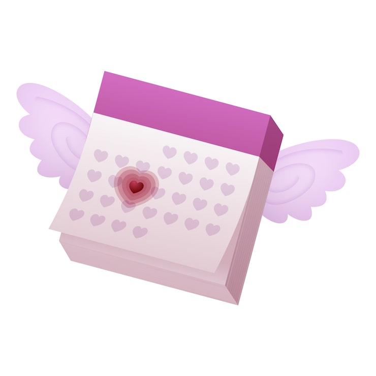 PSD gratuito diseño del icono del día de san valentín