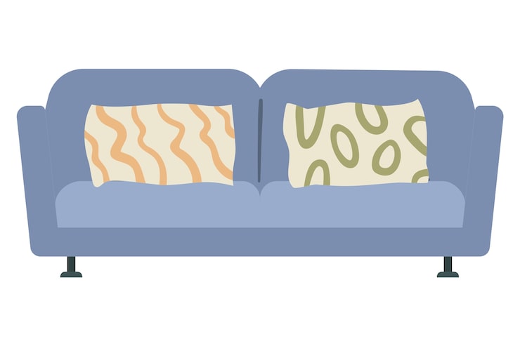 PSD gratuito diseño de íconos de muebles aislados