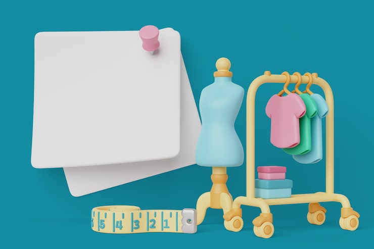 PSD gratuito diseño de moda diseño de banner en blanco