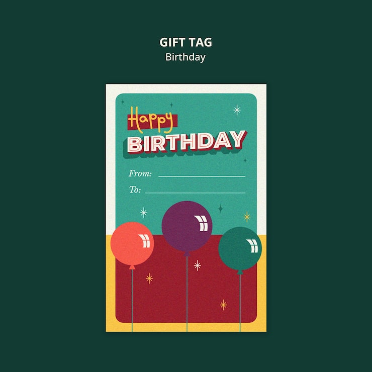 PSD gratuito diseño de plantillas de cumpleaños