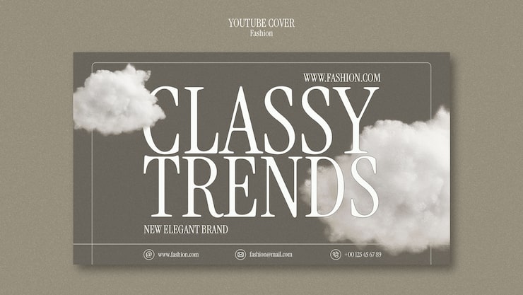 PSD gratuito diseño de plantillas de moda