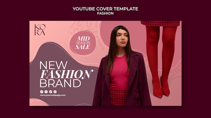 PSD gratuito diseño de plantillas de moda
