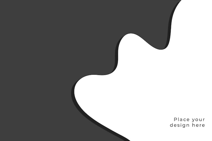 PSD gratuito fondo abstracto negro de ondas que fluyen dinámicas