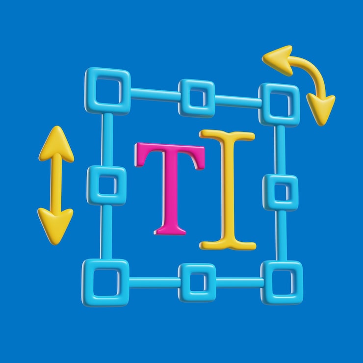PSD gratuito icono 3d con cuadro de texto.
