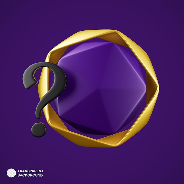 PSD gratuito icono de banner de forma abstracta púrpura aislado 3d render ilustración