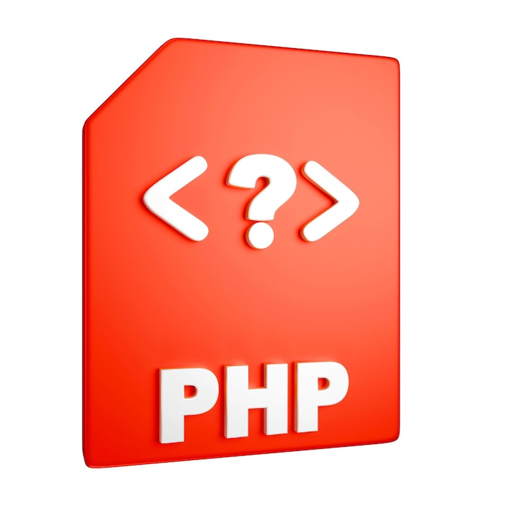 PSD gratuito icono de código php