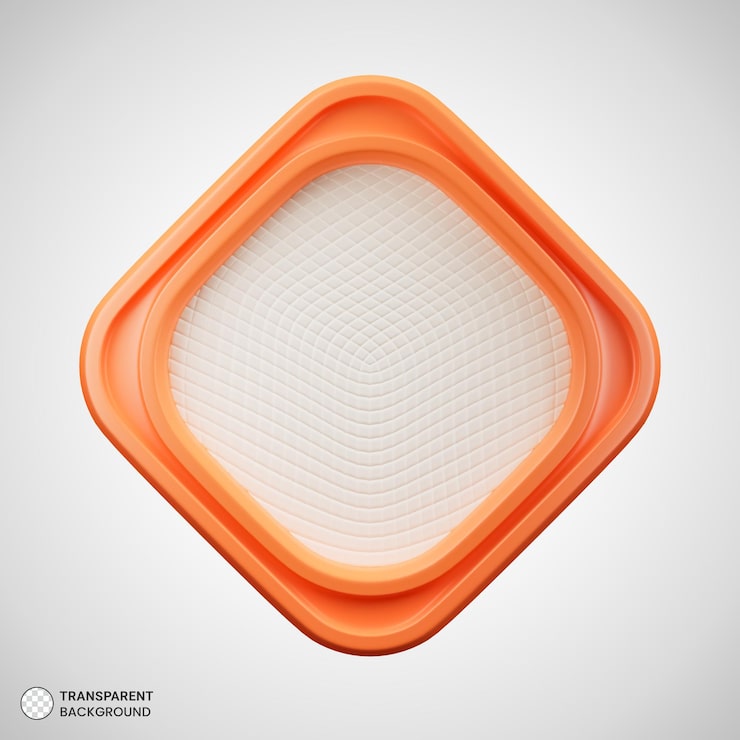 PSD gratuito icono de cupón de forma de cinta negra aislado 3d render ilustración