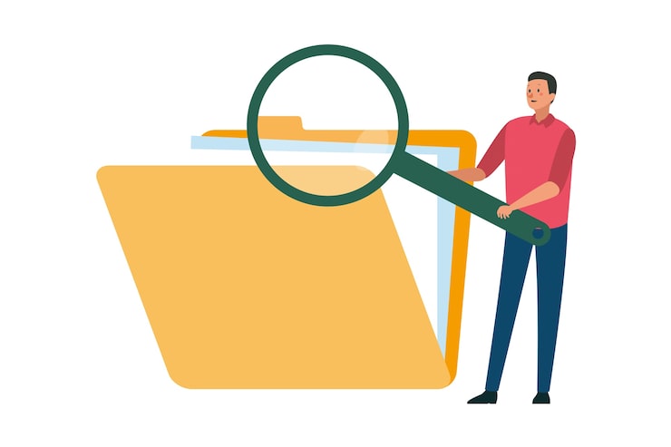 Gratis PSD illustratie van de bestandsmap isolted