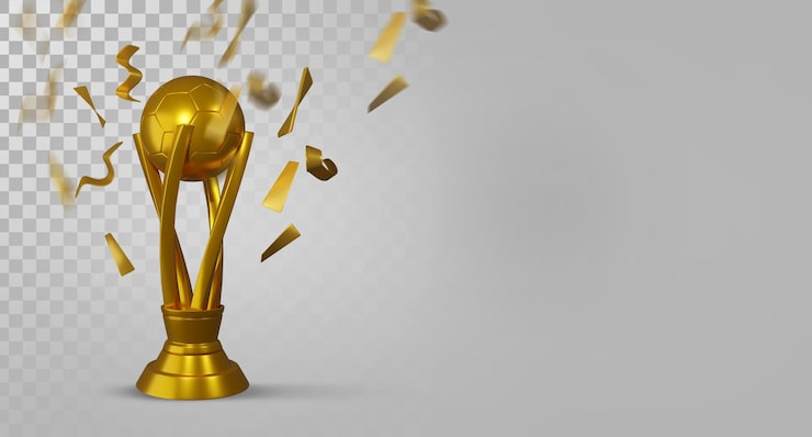 PSD gratuito ilustración 3d de fondo de campeonato de fútbol