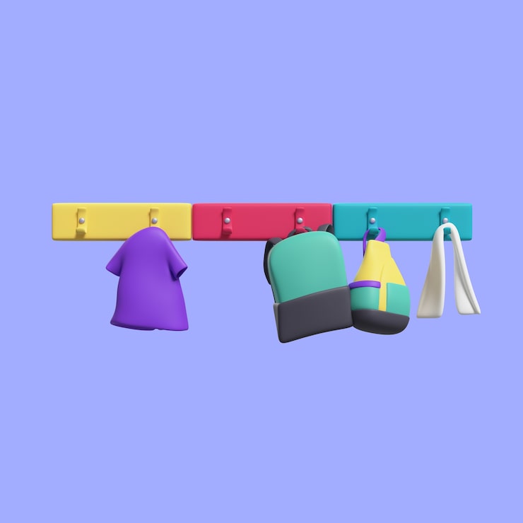 PSD gratuito ilustración 3d de ganchos