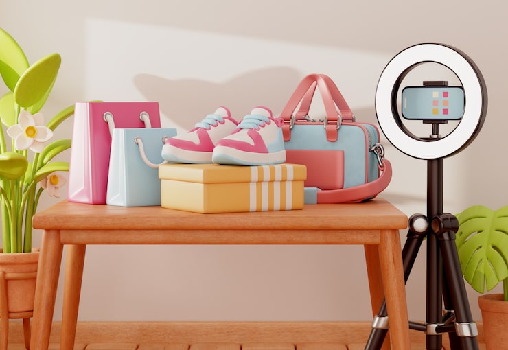 PSD gratuito ilustración 3d de influencers de la moda