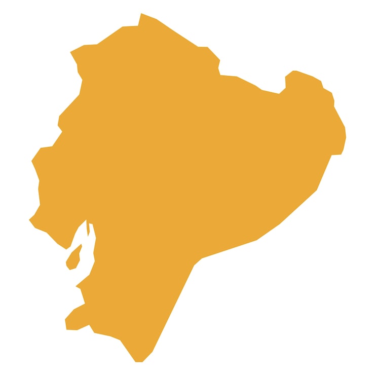 PSD gratuito ilustración del mapa de ecuador