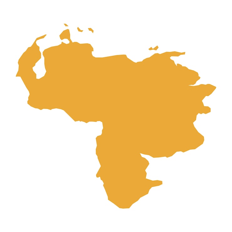 PSD gratuito ilustración del mapa de venezuela
