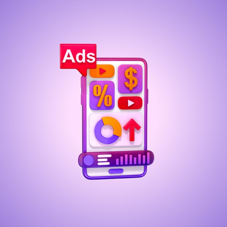 PSD Gratis kampanye iklan ponsel cerdas: iklan seluler & promosi online