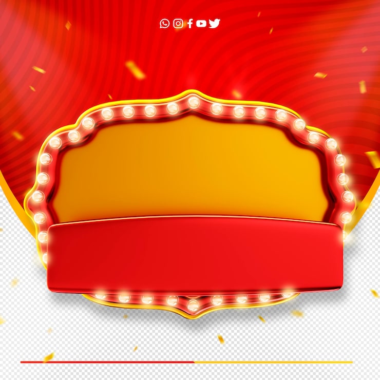 PSD gratuito marco de oferta aislado 3d para composiciones de promoción.