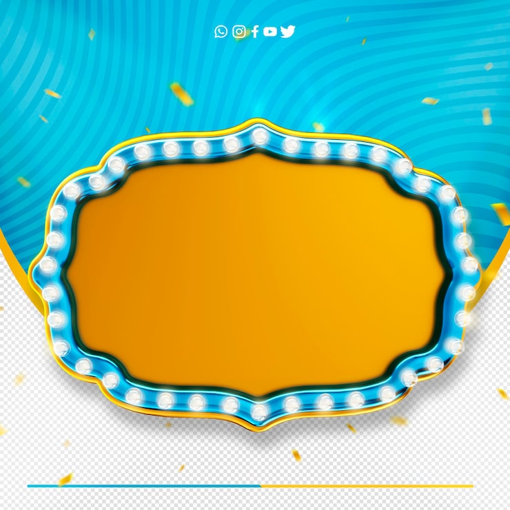 PSD gratuito marco de oferta aislado 3d para composiciones de promoción.