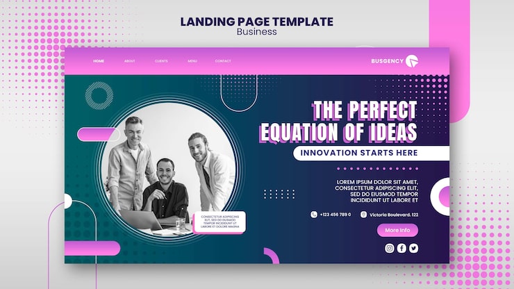 PSD gratuito plantilla de diseño de negocio degradado