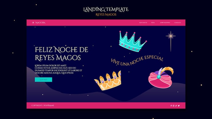 PSD gratuito la plantilla de la página de destino de los sabios