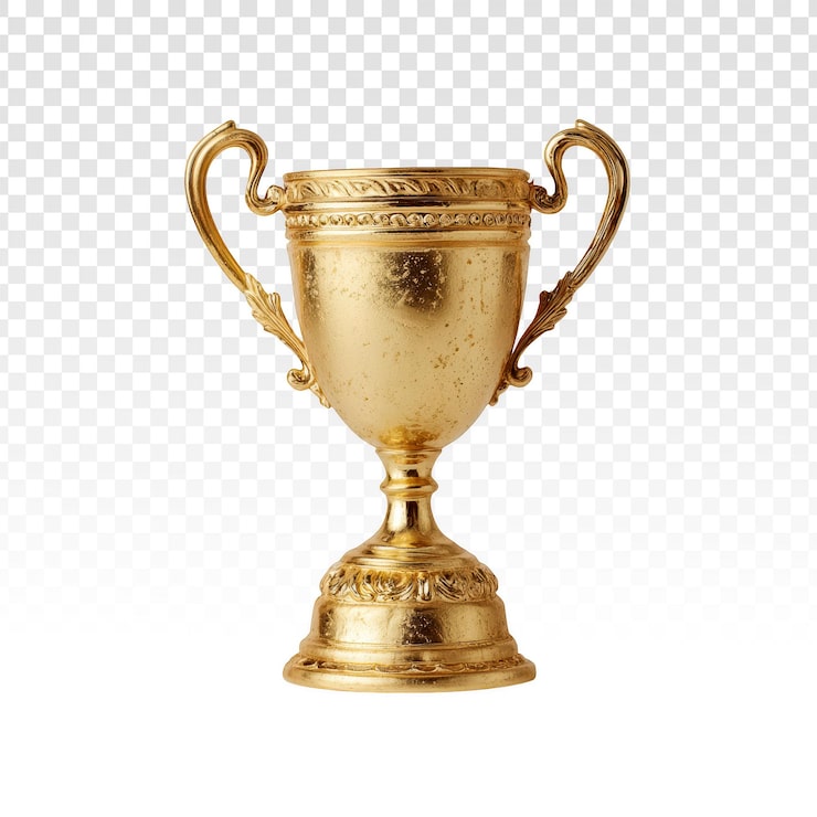 PSD gratuito premio del trofeo de oro