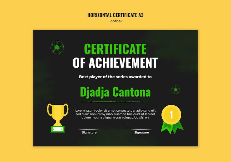 PSD gratuito progettazione del modello di calcio