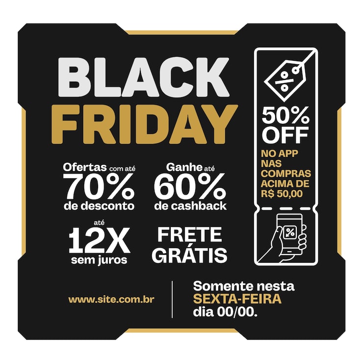 PSD gratuito las redes sociales alimentan el viernes negro solo este viernes con excelentes ofertas