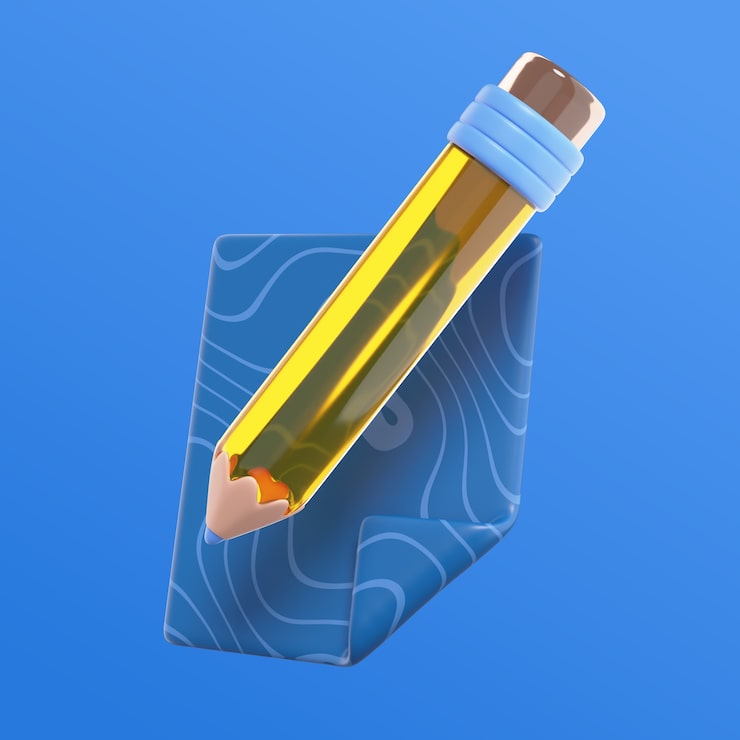 PSD Gratis render 3d ikon alat antarmuka
