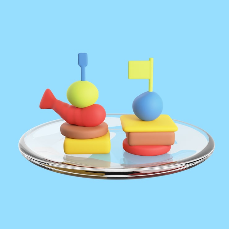 PSD gratuito representación 3d del icono de año nuevo