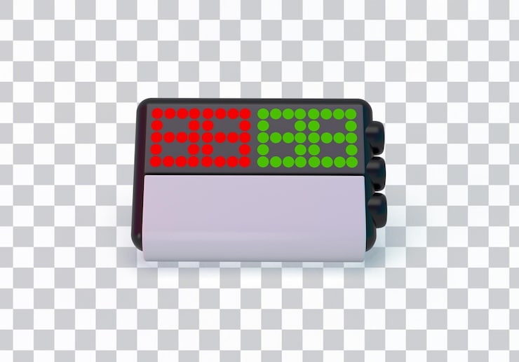 PSD gratuito tiempo de parada lado frontal