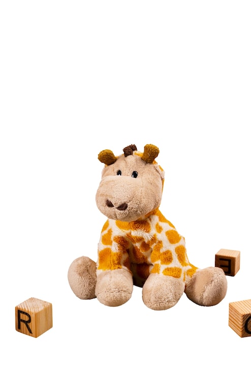 PSD gratuito vista del peluche de los niños