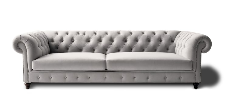 PSD gratuito vista del sofá para la decoración de interiores