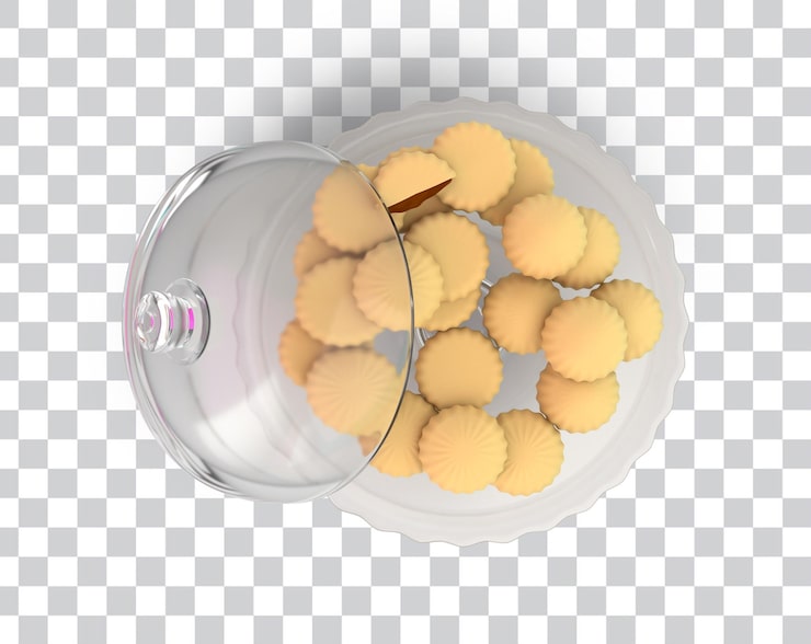 PSD gratuito vista superior de dulces eid