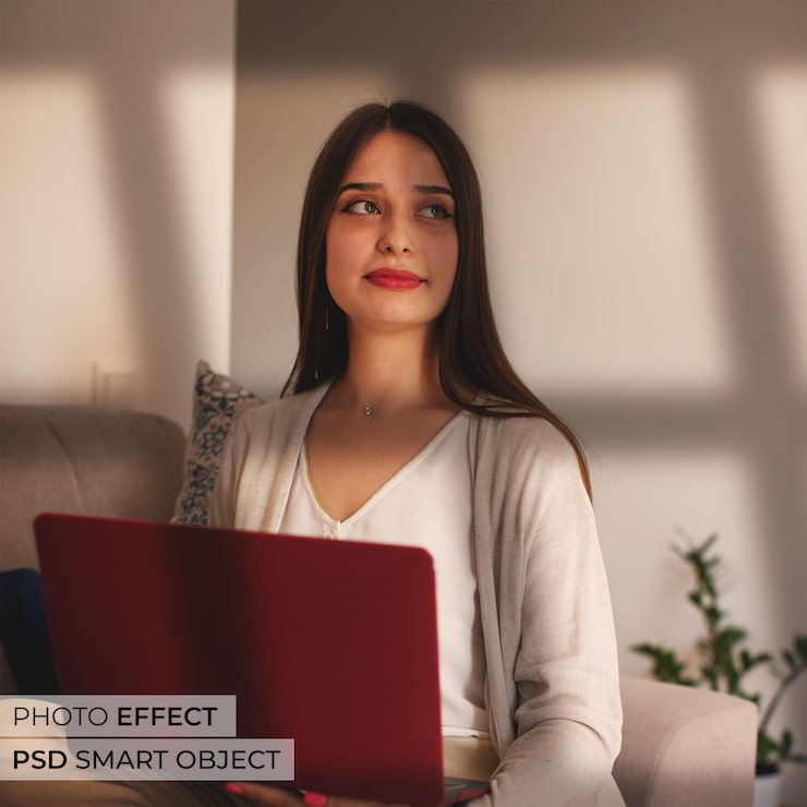 Gratis PSD zonwering foto-effect
