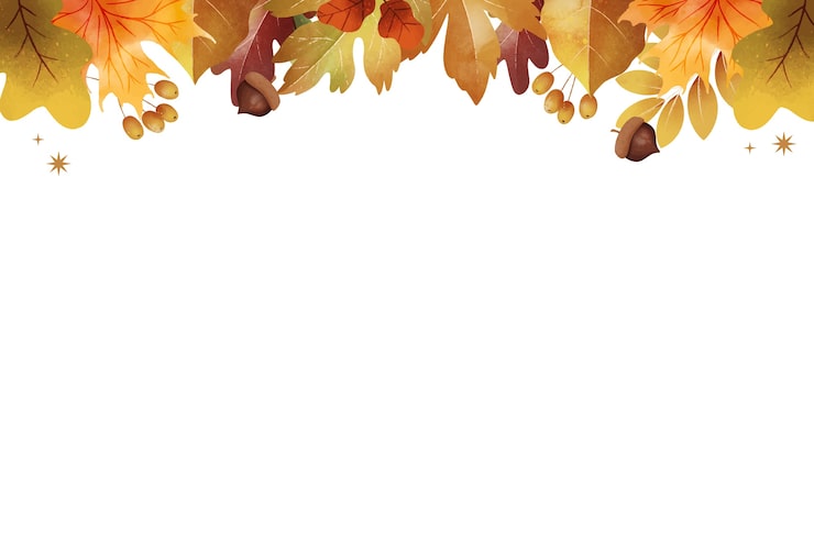 PSD gratuit l'aquarelle tombe les feuilles de la frontière