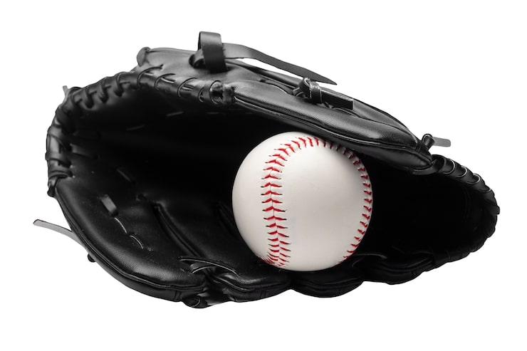 PSD gratuit ballon de baseball et gants isolés