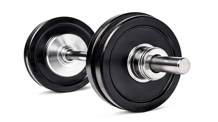 PSD gratuit barbell pour l'entraînement isolé