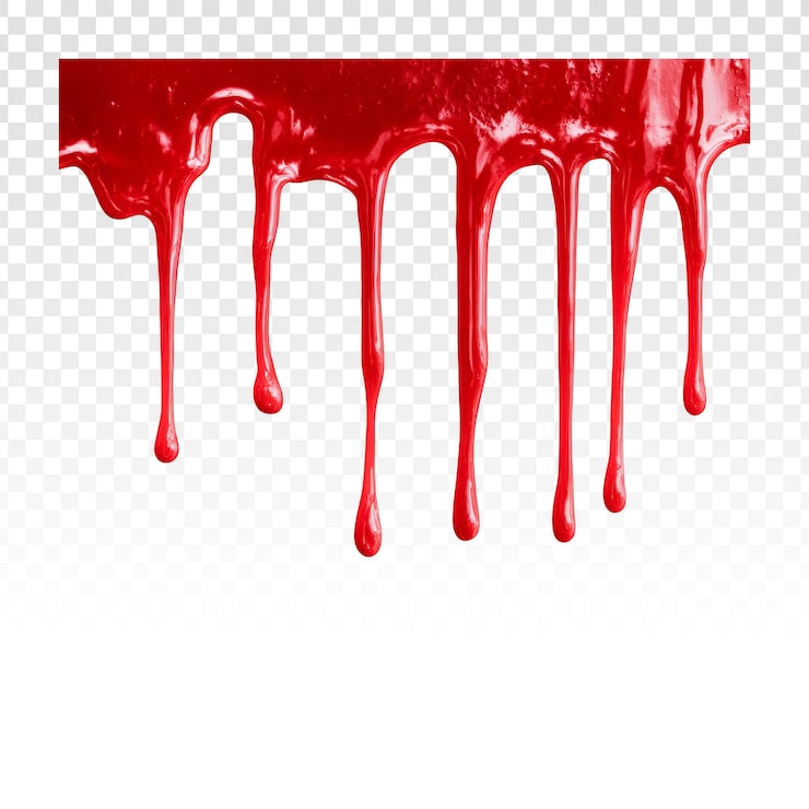 PSD gratuit coulée de liquide rouge