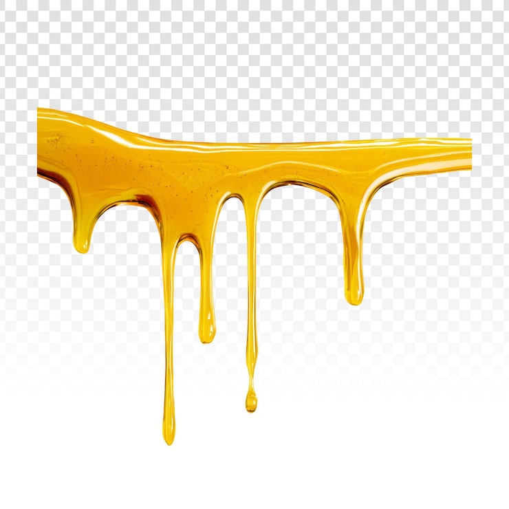 PSD gratuit des gouttes d'or de miel