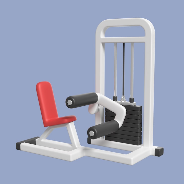 PSD gratuit icône 3d pour la gym et l'exercice