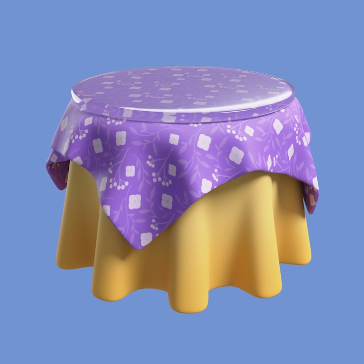 PSD gratuit icône de personnes âgées 3d avec table