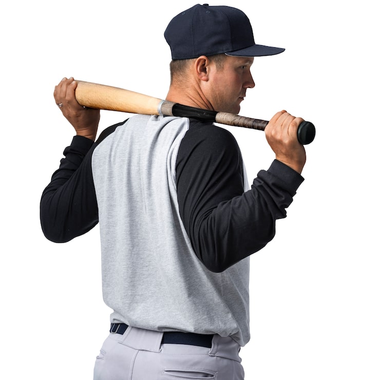 PSD gratuit joueur de baseball isolé