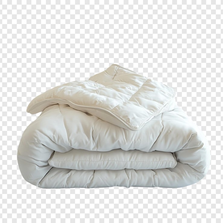PSD gratuit luxeux couvre-tout blanc doux et chaleureux pour une nuit de sommeil paisible