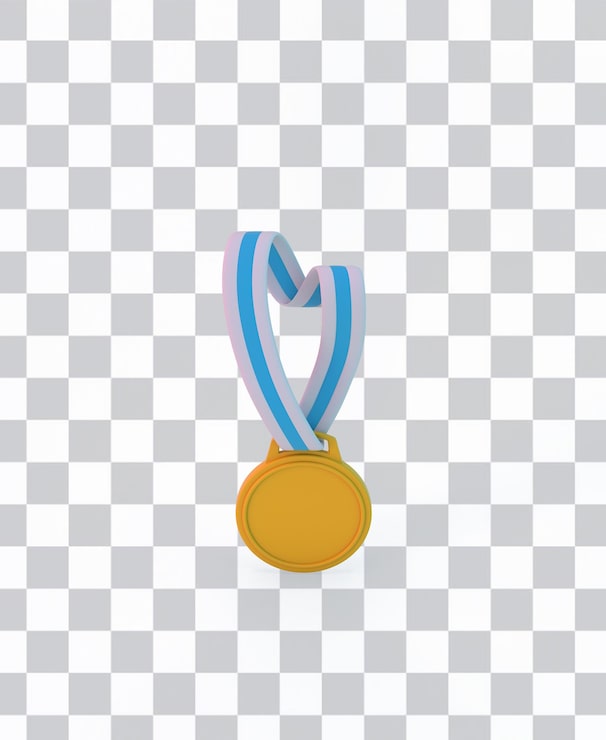 PSD gratuit médaille recto