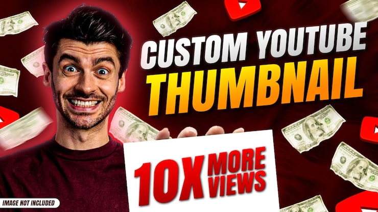 PSD gratuit modèle de conception de vignettes youtube créatives