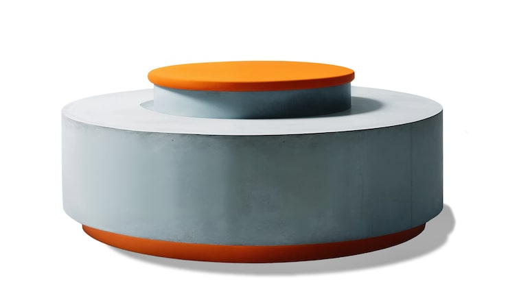 PSD gratuit rendering 3d du podium isolé