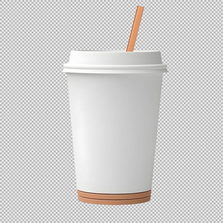PSD gratuit tasse à café blanche