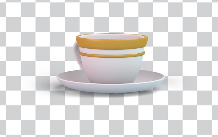 PSD gratuit tasse à café turque face avant